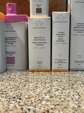 Drunk Elephant Lot of Serums, Deo, Body Cleansers, eye , Body Lotion,etc! NEW